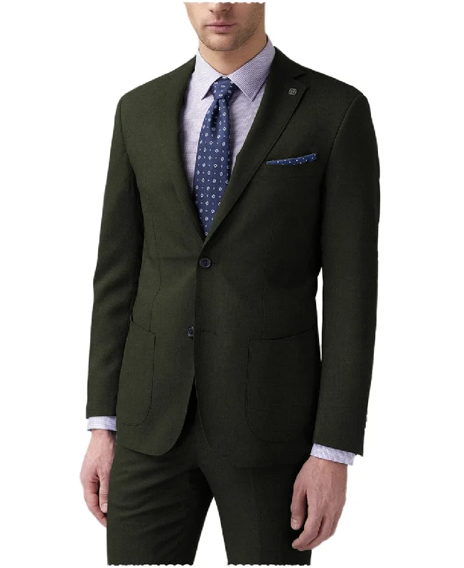 Men's Suit 2 Pieces Double Buttons Notch Lapel Jacket (Blazer+Pants)