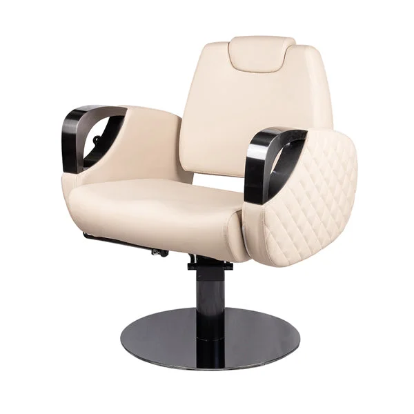 Ikonic Milano Barber Chair IK-375A (Beige & Black)