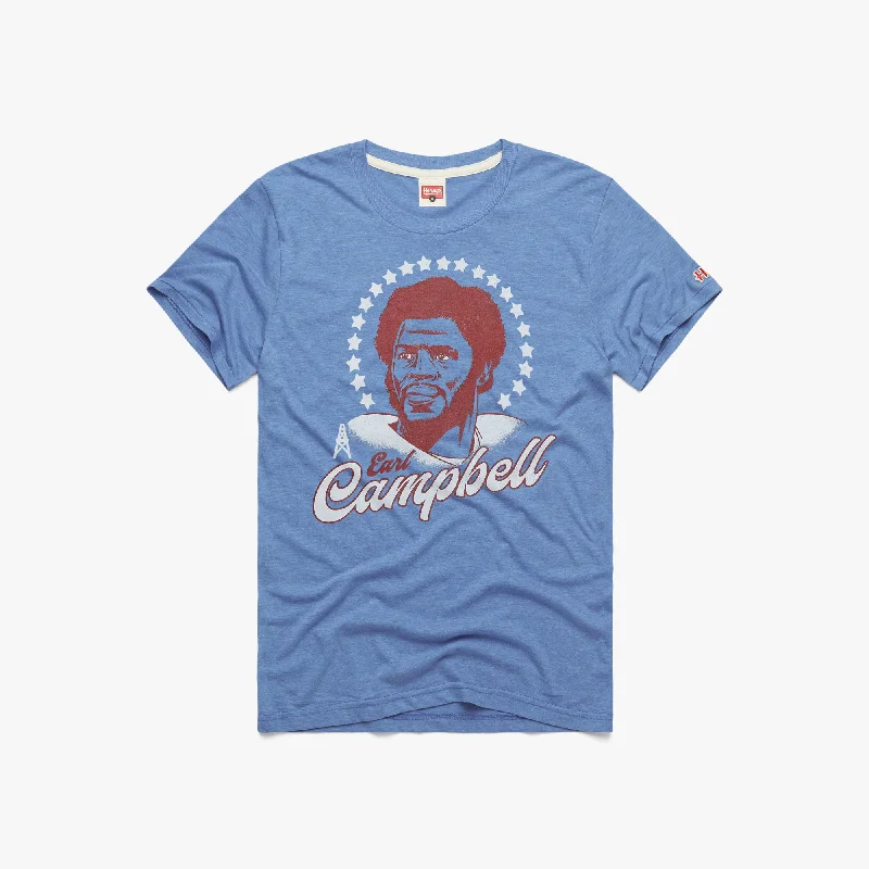 Men's Shirts with Belt AttachmentsOilers Football Earl Campbell