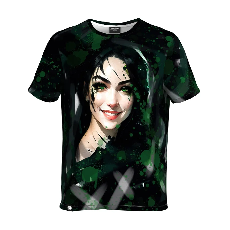 Men's Shirts with Patchwork PatternsWarrior T-Shirt