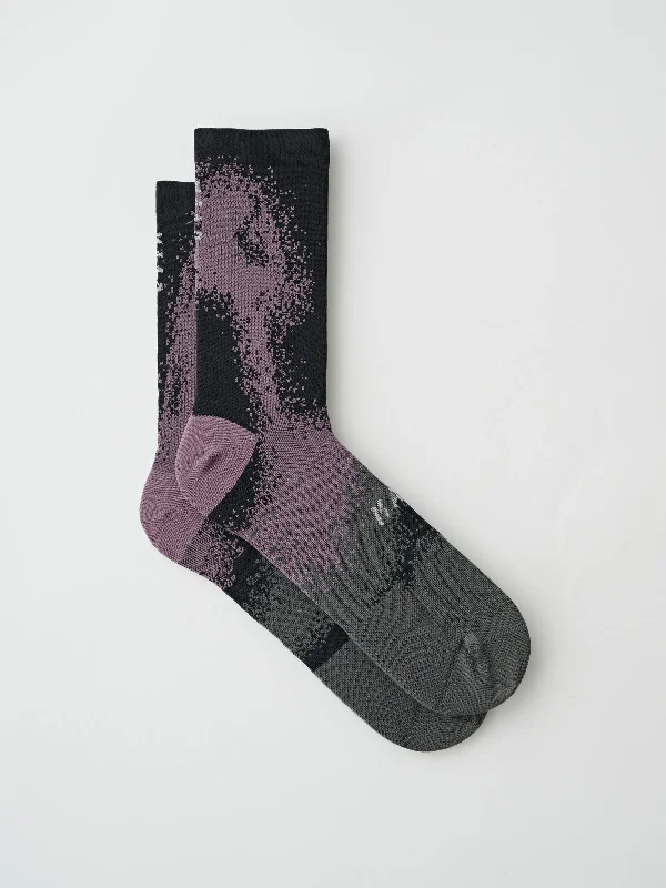 Men's Shirts with UV ProtectionBlurred Out Sock